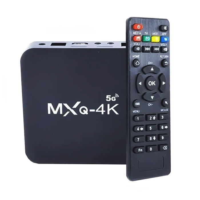 TV Box MXQ 4K 5G Smart TV, Android, Internet - Klaus Market